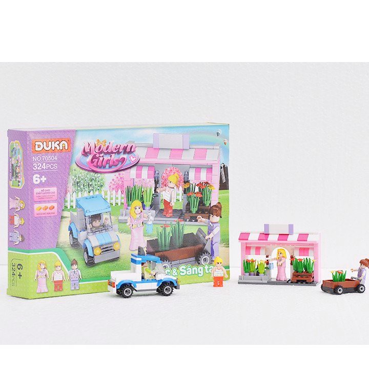 Đồ Chơi Duka: Ghép Hình - Những Cô Gái Hiện Đại 324 Chi Tiết (Z70504)