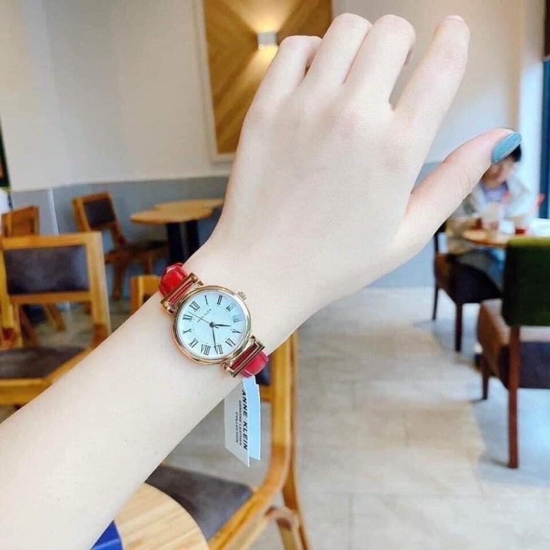 Đồng Hồ Nữ Auth Anne Klein Mặt 28mm, Chống Nước 30m