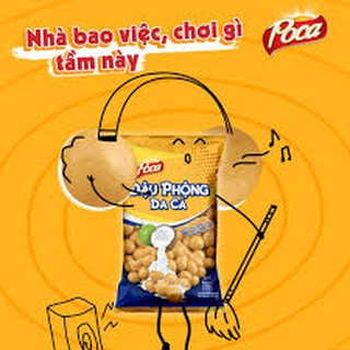 [Snack Poca] Đậu Phộng Da Cá Nước Dừa 42gr
