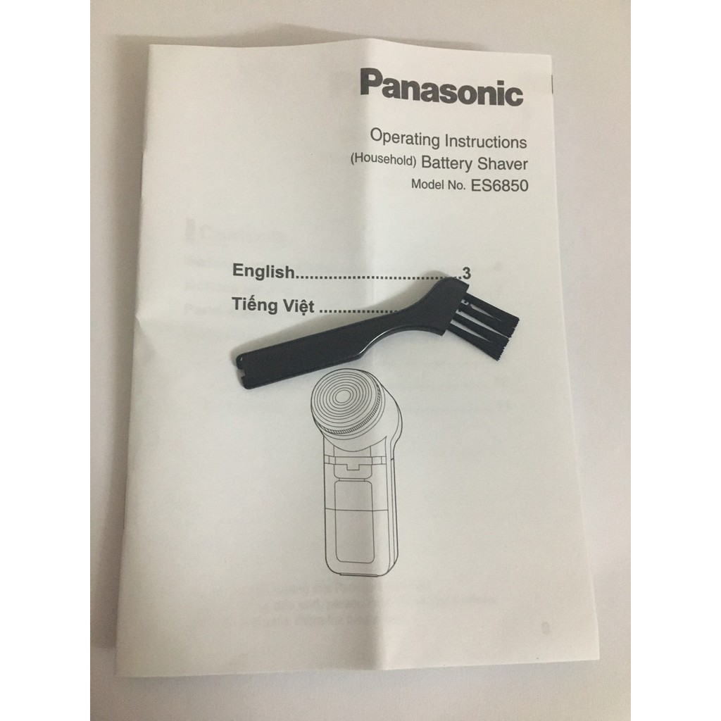 Máy cạo râu Panasonic ES6850 ( Trắng phối xanh )