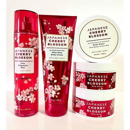 BƠ DƯỠNG THỂ JAPANESE CHERRY BLOSSOM BODY BUTTER Bath&BodyWorks bill Mỹ