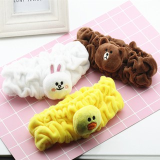 Băng Đô Line Cục Bông Tròn 3D Siêu Cute !