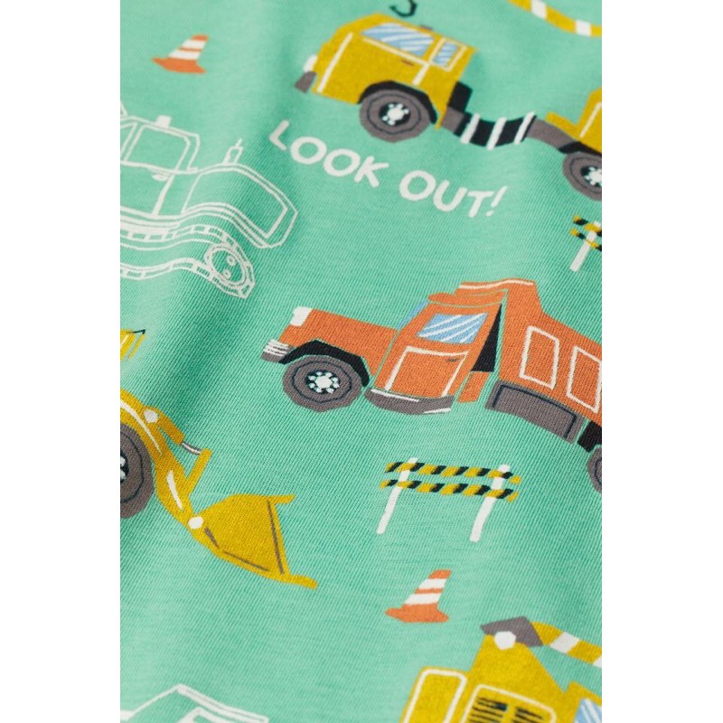Áo phông bé trai có tay màu xanh oto săn sale Uk sz 6-8y, 8-10y
