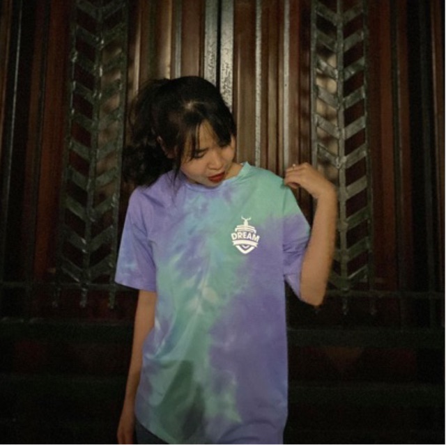 (ẢNH THẬT) áo tie dye phản quang hươu mặt sau form oversize unisex | BigBuy360 - bigbuy360.vn
