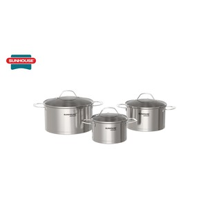 BỘ 2 NỒI INOX SUNHOUSE SHG2502M