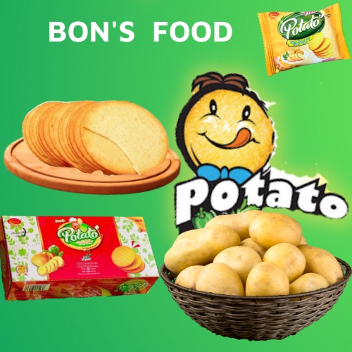 Bánh khoai tây Potato Minh Phát 500g đồ ăn vặt ngon hấp dẫn