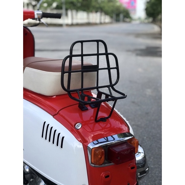 Baga sau Honda Julio màu đen sơn tĩnh điện