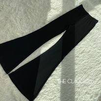 FREESHIP 50K - Quần ống loe - quần legging cạp cao tôn dáng chất cotton co dãn 4 chiều