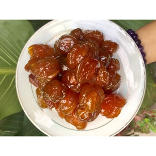 Mứt táo dẻo có hạt hộp 500g