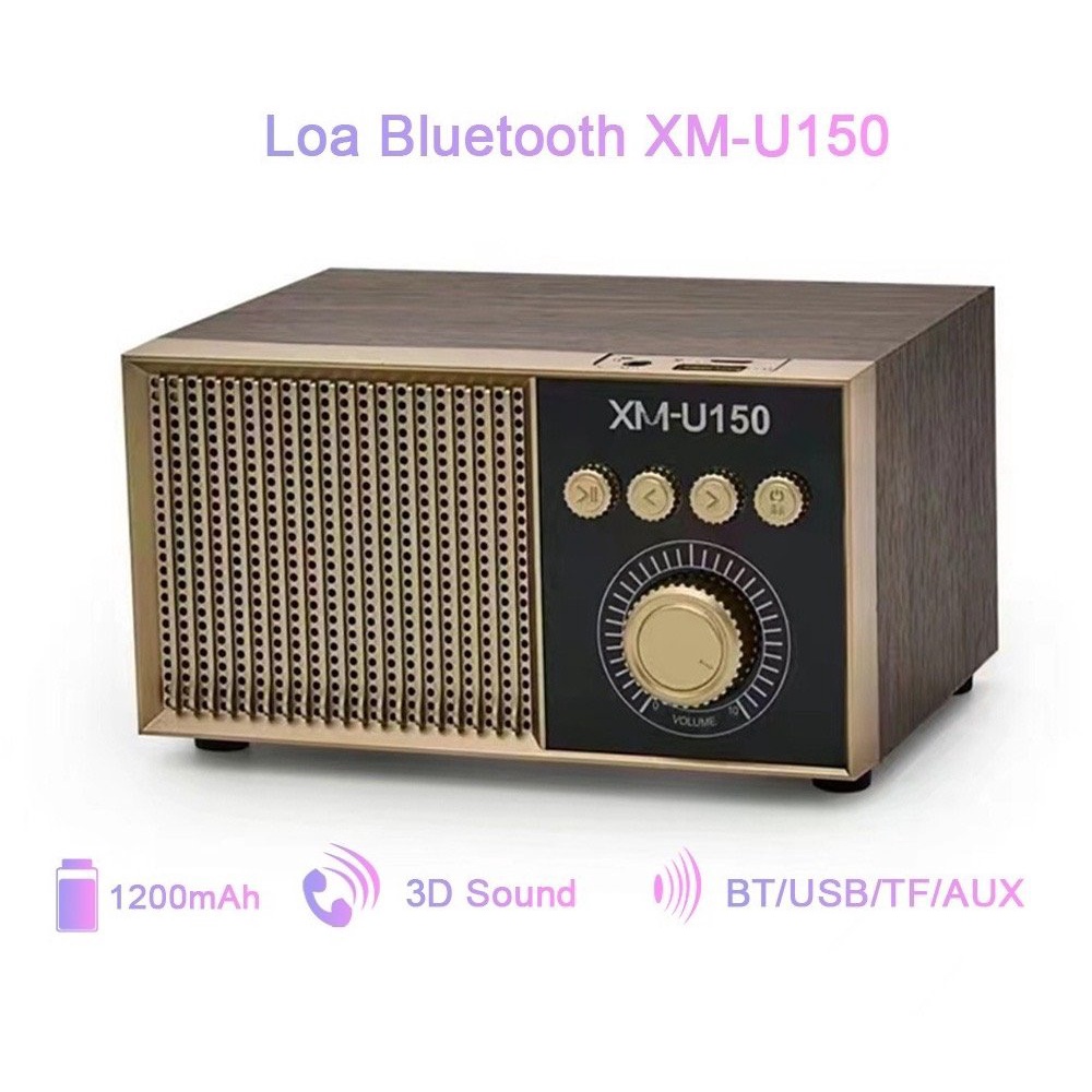 LOA NGHE NHẠC BLUETOOTH XM-U150/MÁY NGHE NHẠC KHÔNG DÂY