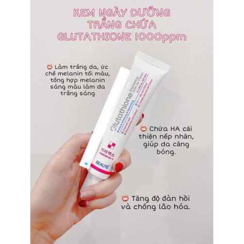 Kem dưỡng trắng Gluta Melasma
