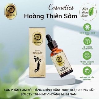 Serum dưỡng da hoàng thiên sâm 30ml phục hồi da sau tái tạo