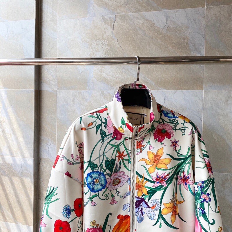 Áo khoác Gucci GC hàng cao cấp họa tiết hoa Mickey siêu xinh