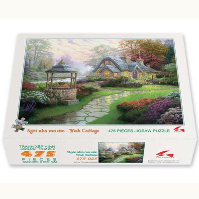 [Nhiều mẫu] Tranh Xếp hình 475 mảnh kích thước 38 x 50 cm (độ tuổi 8+) nhiều chủ đề