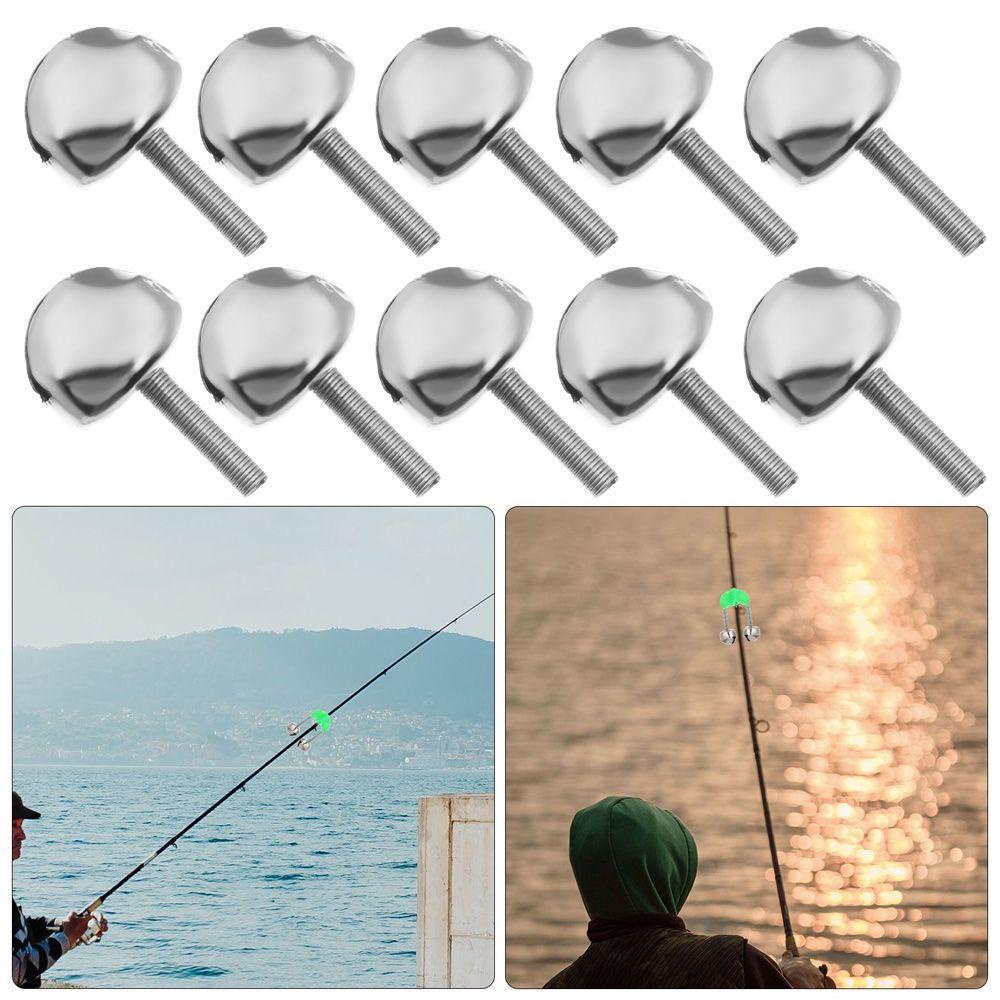 MUVAKO Cần Câu Cá Cảnh Báo Chất Liệu Inox Dễ Mang Tiện Lợi