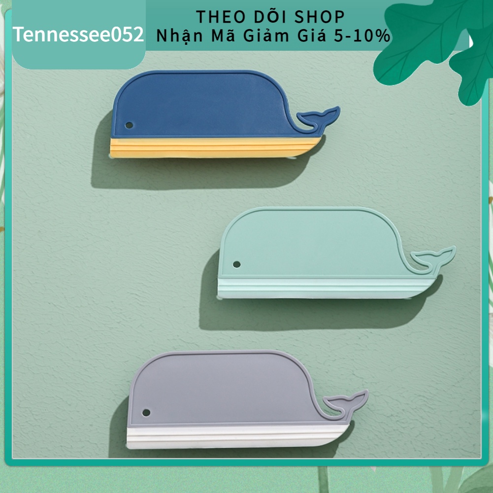 Hàng HOT Dụng cụ cạo vệ sinh cửa kính hình cá voi tiện lợi Bàn chải làm sạch cửa sổ Tay cầm đa năng khử nhiễm cho gương Windows 【Tennessee052】