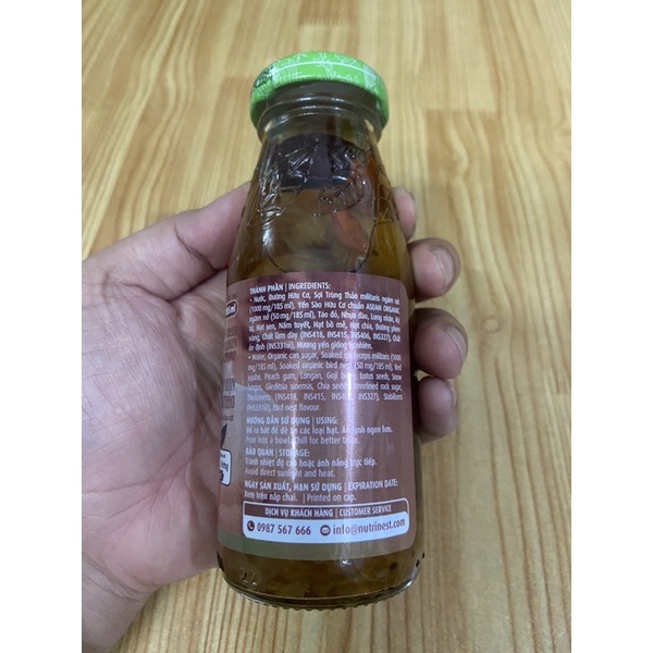 Chè Dưỡng Nhan Tổ Yến và Trùng Thảo Green Bird