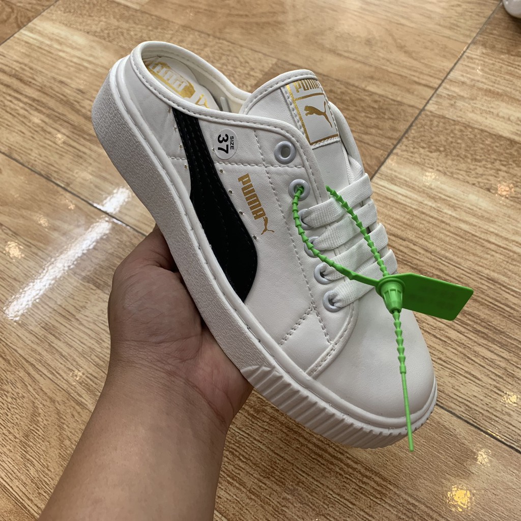 🆒 [ TOP SALE ] 👟 Giày thể thao sục puma trắng đen cao cấp - phong cách cực ngầu thời trang trẻ trung ✅