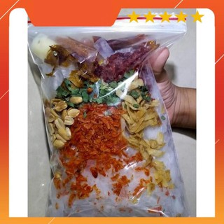 1 bịch bánh tráng trộn để riêng gia vị "uy tin hang dau" "ngon"