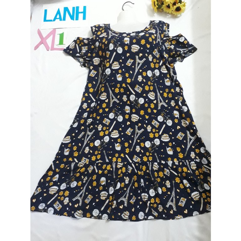 Váy LANH (TOLE )SIZE TO 80 KÝ