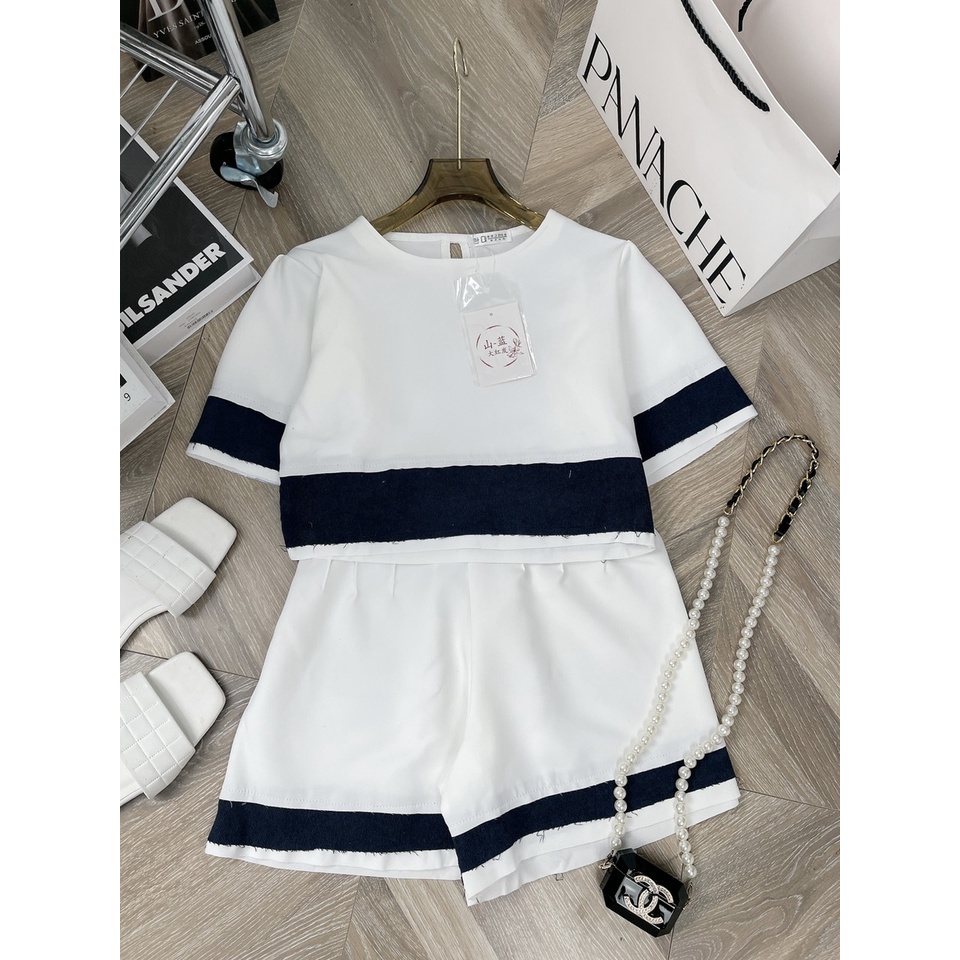 [ 𝐅𝐑𝐄𝐄 𝐒𝐇𝐈𝐏 ]  SÉT BỘC ROPTOP ĐÙI VIỀN MÍ SIÊU CHẤT