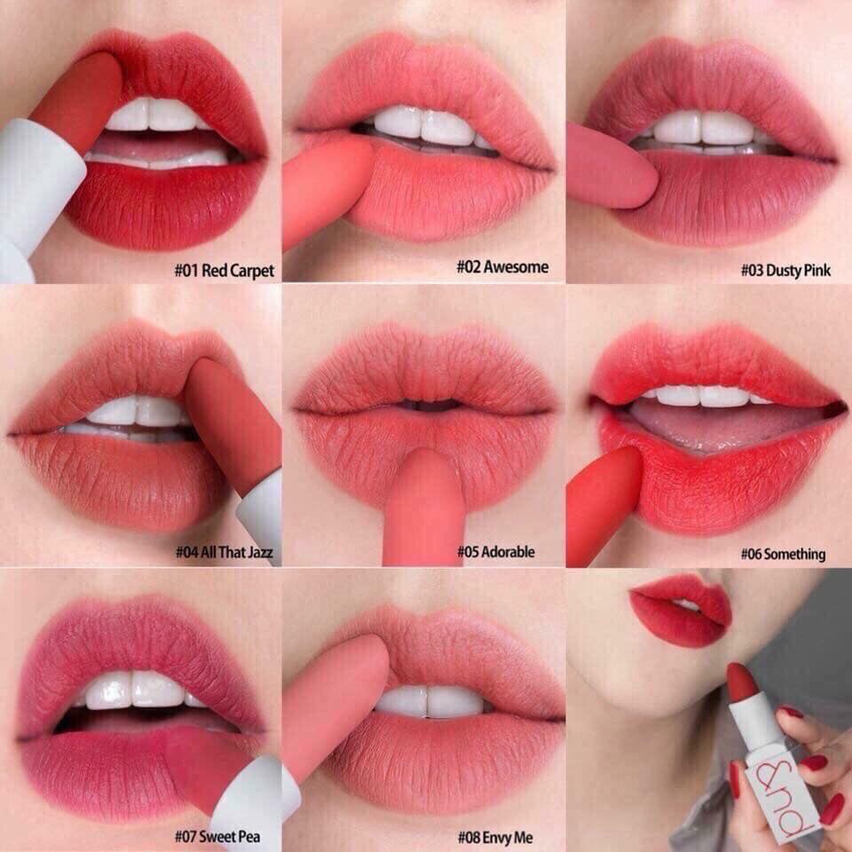 New Color - Son Thỏi Lì Romand Zerogram Lipstick