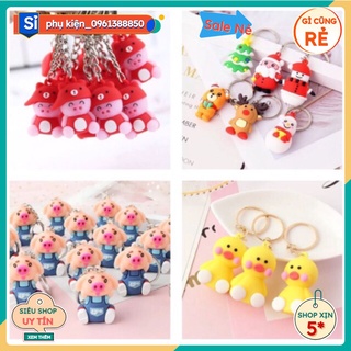 Combo 100 móc khoá nhiều mẫu giá sỉ