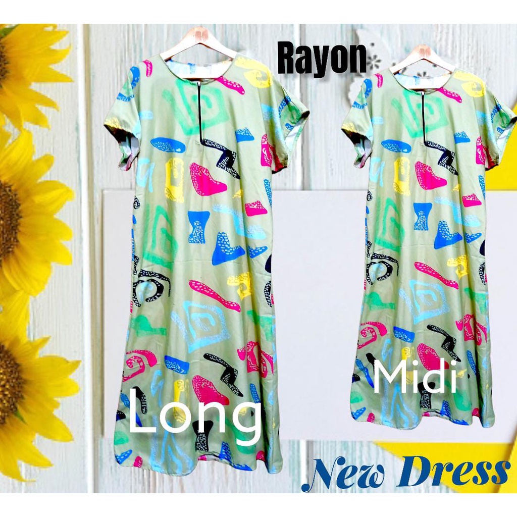 Đầm Bầu Dài Đến Đầu Gối / Đầm Dài Đến Mắt Cá Chân Cho Phụ Nữ Mang Thai / Cho Con Bú
