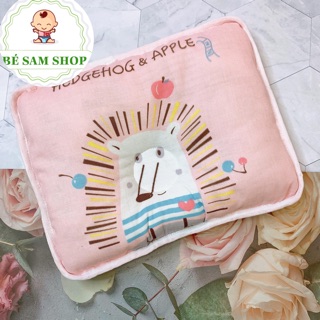 Gối xô xuất nhật gối chống méo đầu cho bé