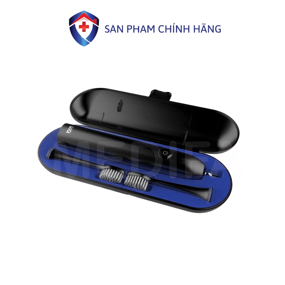 [CHÍNH HÃNG] Bàn chải điện Laica PC4004, thiết kế sang trọng, tặng 02 đầu bàn chải kèm theo, rửa thoải dưới nước