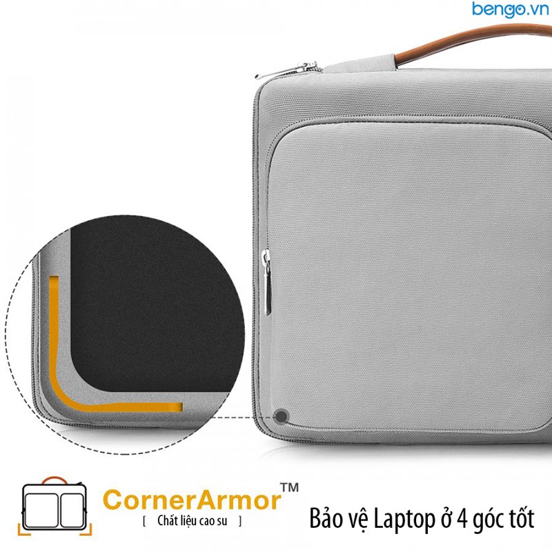 Túi đeo chống sốc MacBook 13&quot; TOMTOC (USA) 360° Shoulder Bags - A42-C01