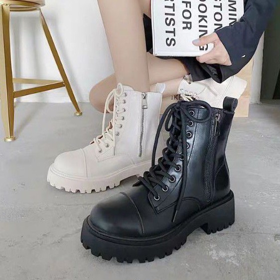 [ Order] Boots cao cổ khoá bên siêu tiện nằm trong bộ sưu tập mùa thu đông 2020