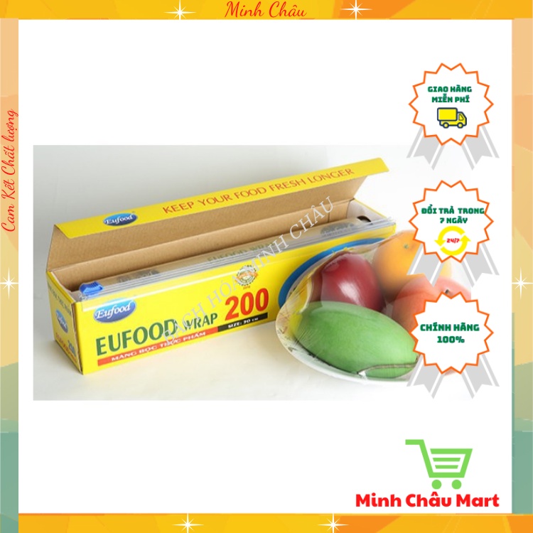 MÀNG BỌC THỰC PHẨM EUFOOD WRAP 200 SIZE 30CM