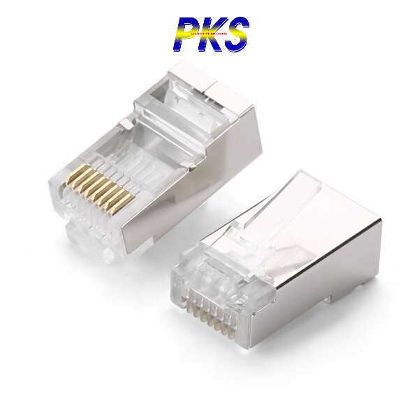 Túi 10 Hạt Bấm Mạng RJ45 Cat 6 Bọc Nhôm Ugreen 20333 - 20333