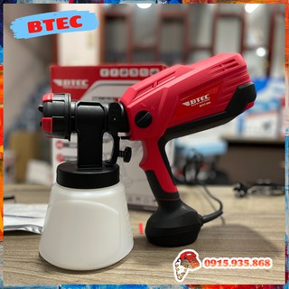 Máy phun sơn điện btec bt27-800 công suất 600w, dung tích 1 lít, gồm 4 béc,bảo tín official store