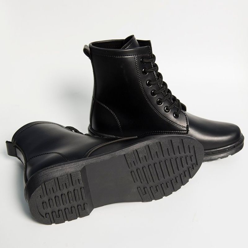 Giày da nam cao cổ POLITE_ART GD112, giày boot trend 2021 sang trọng, lịch lãm