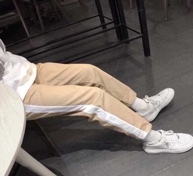 Quần kaki viền trắng (kèm hình thật) | BigBuy360 - bigbuy360.vn