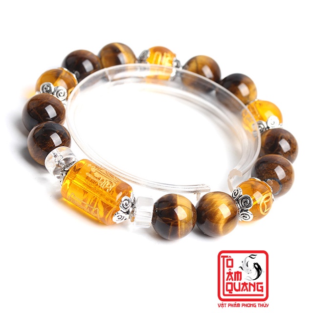 Vòng tay phong thủy mắt hổ thần tài nam nữ đẹp rẻ mang lại may mắn - tài lộc- thành đạt- giàu có - TÔ TÂM QUANG