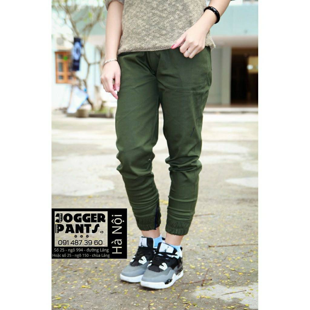 Quần Jogger KaKi Nữ - Quần Jogger PANT Khóa Chân WQ 004S3 | BigBuy360 - bigbuy360.vn