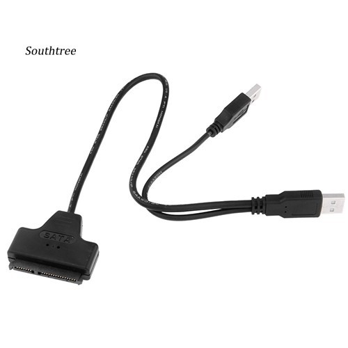 Cáp Chuyển Đổi Usb 2.0 Sang 2.5inch 22 7+15 Serial Ata Sata 2.0 Hdd/Ssd