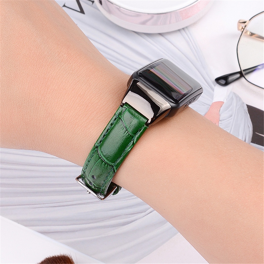 Dây Đeo Da Thay Thế Cho Đồng Hồ Thông Minh Huawei Band 8 7 6 / Honor Band 6