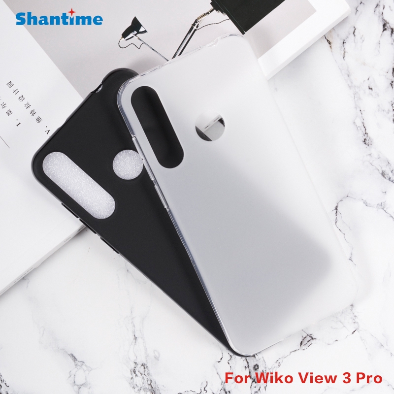 Ốp Lưng Silicon Mềm Chống Sốc Cho Wiko View 3 Pro