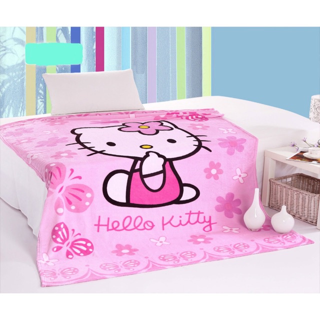 Chăn băng lông cực mềm mịn và dày dặn cho bé đắp mùa thu đông rất ấm