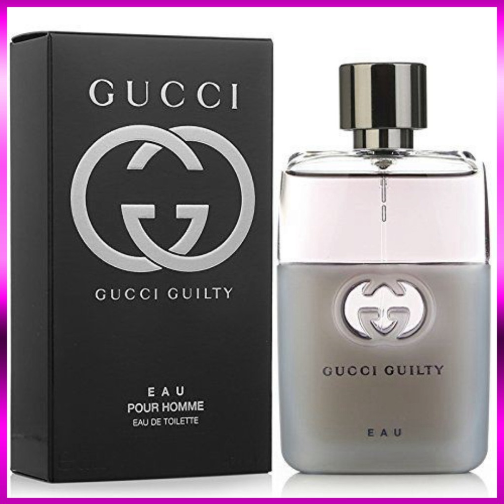 Nước hoa Gucci Guilty Pour Homme EDP 90ML, Nước hoa Gucci đen