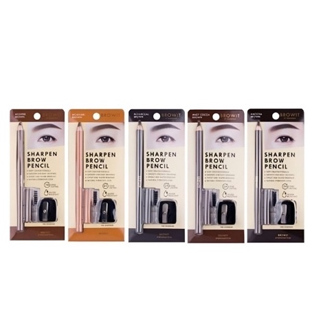 Chì kẻ mày siêu mảnh Browit Sharpen Brow Pencil siêu dễ kẻ và lâu trôi NỘI ĐỊA THÁI