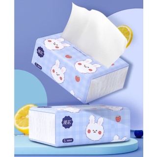 Gói giấy ăn rút con thỏ siêu dai (gói 300 tờ)