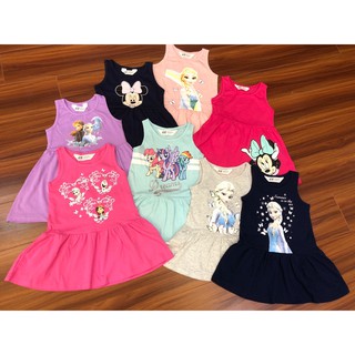 [ VIDEO THẬT] Váy H&M bé gái ELSA, PONY, MICKEY