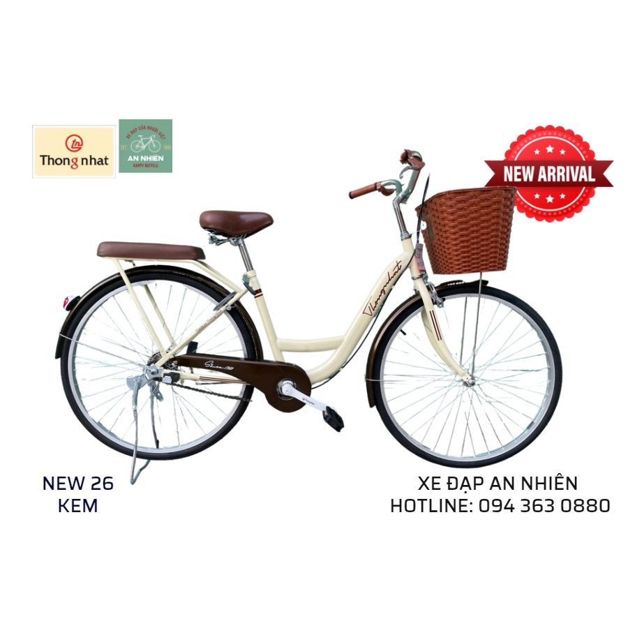 Xe đạp nữ Thống nhất - Xe dáng NEW 24" & 26"