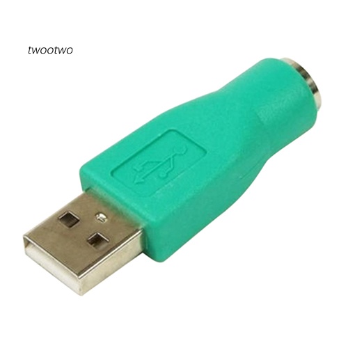 Haio| Đầu Chuyển Đổi Từ Cổng USB Sang Cổng PS2 Cho Chuột Và Bàn Phím