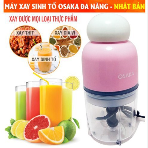 Máy xay sinh tố, xay thịt, xay rau củ quả đa năng Osaka-trắng - Duonghieu6789